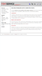Mobile Screenshot of fontservice.typo.cz